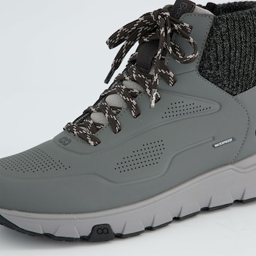 Tenhaag Lace-up bootie in Grey