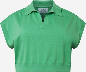zaļš Cotton On Curve Džemperis: no priekšpuses