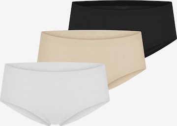 SCHIESSER Boyshorts ' Invisible Cotton ' in Beige: front