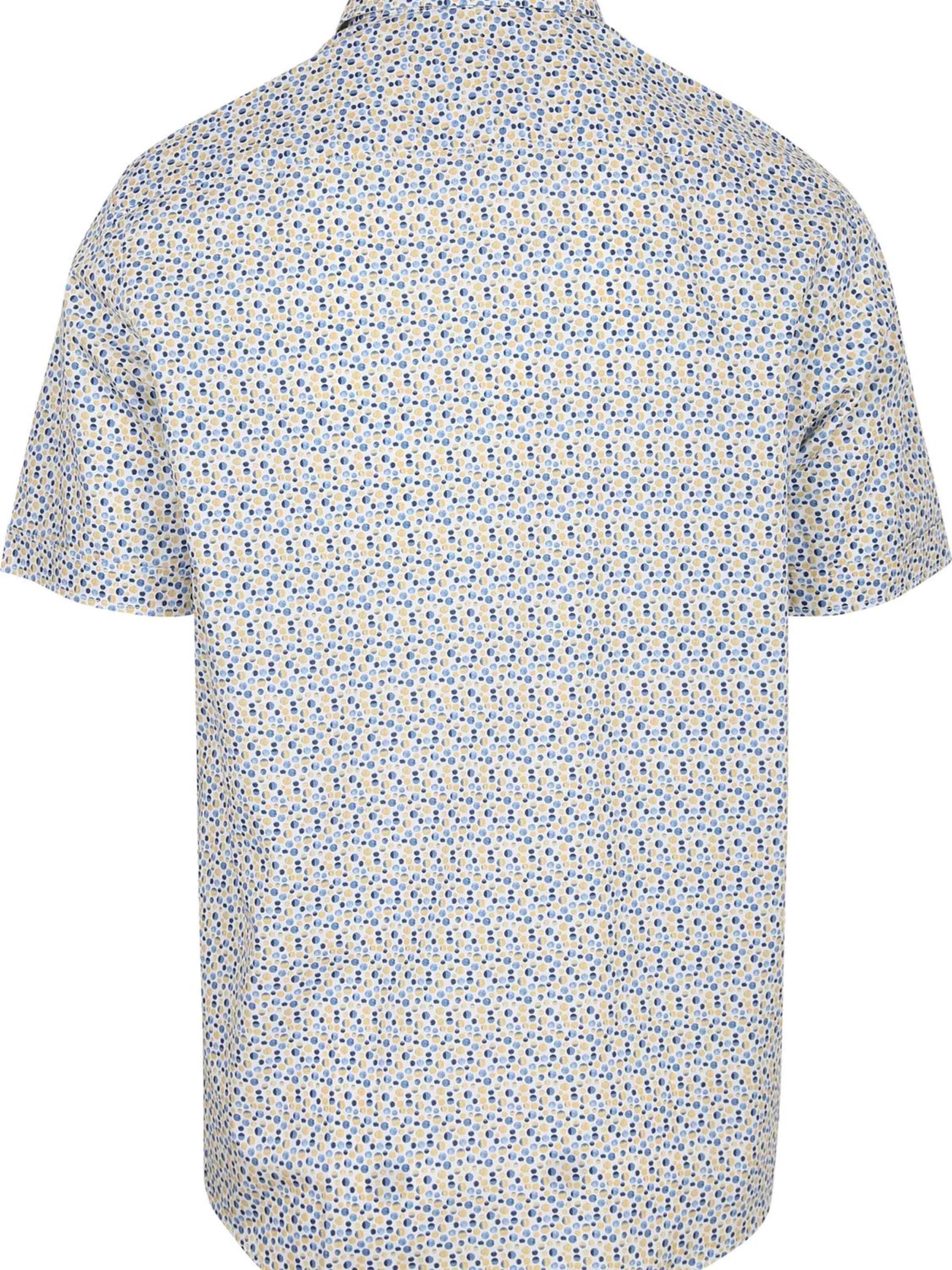 CASA MODA Regular fit Button Up Shirt in Blue