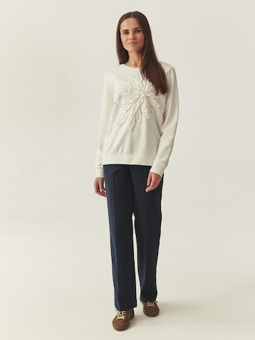 mėlyna TATUUM Standartinis Kelnės su kantu