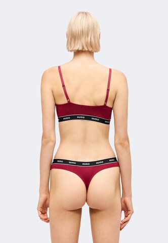 HUGO - Bustier Sujetador en rojo