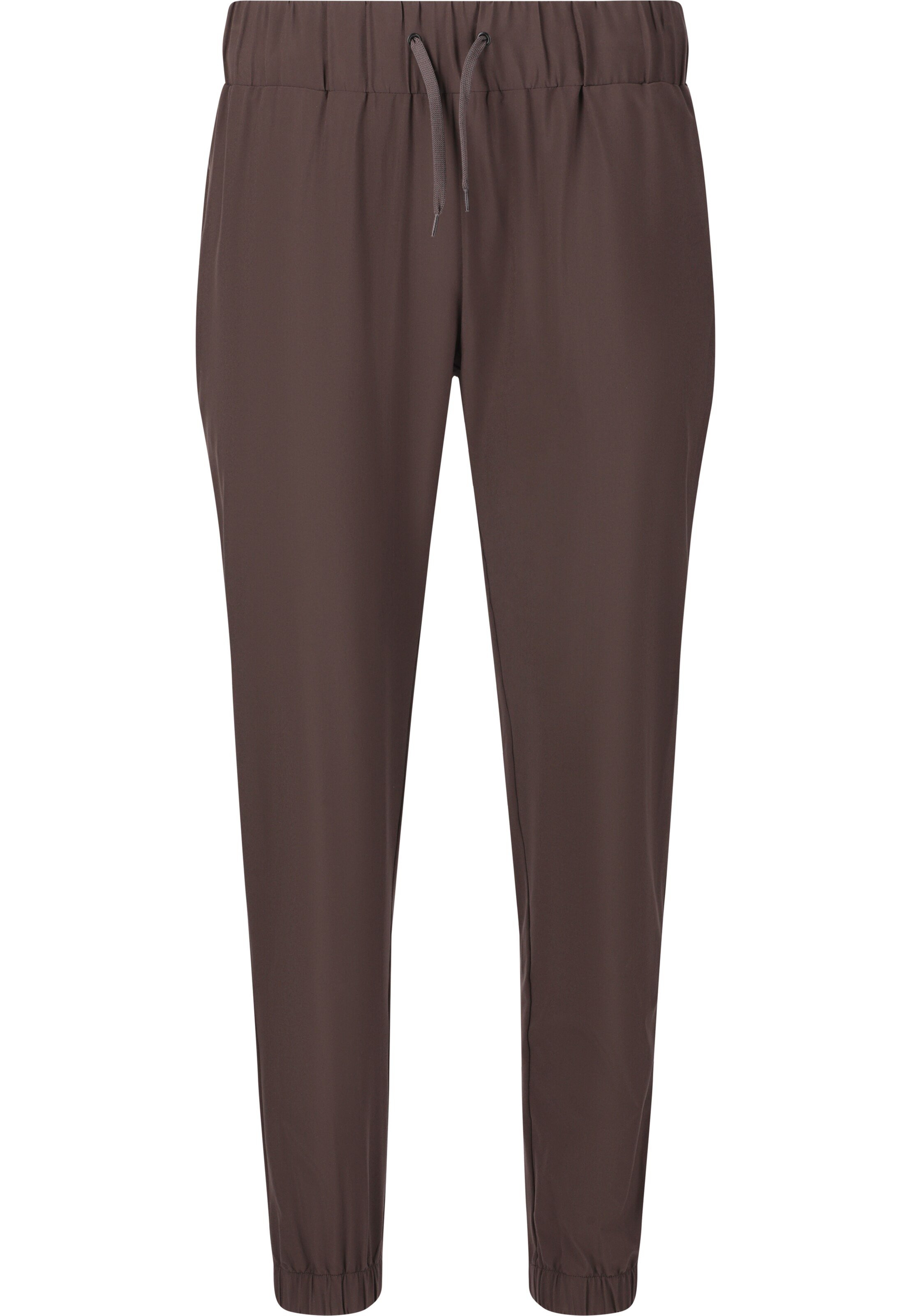 Athlecia Workout Pants 'Austberg' in Brown: front
