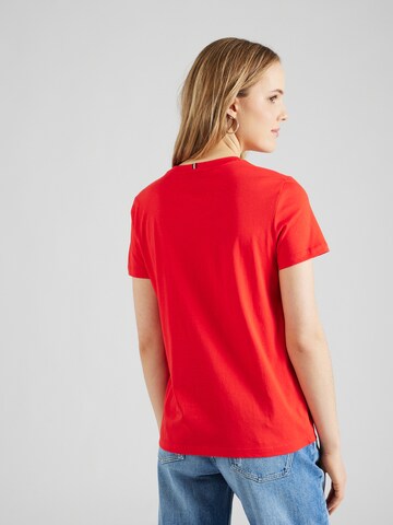 TOMMY HILFIGER T-Shirt in Rot