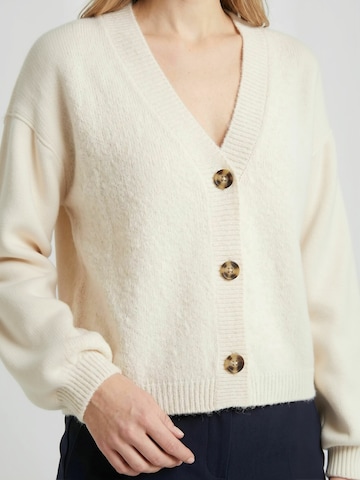Cardigan ' Pen ' Opal Studio en blanc