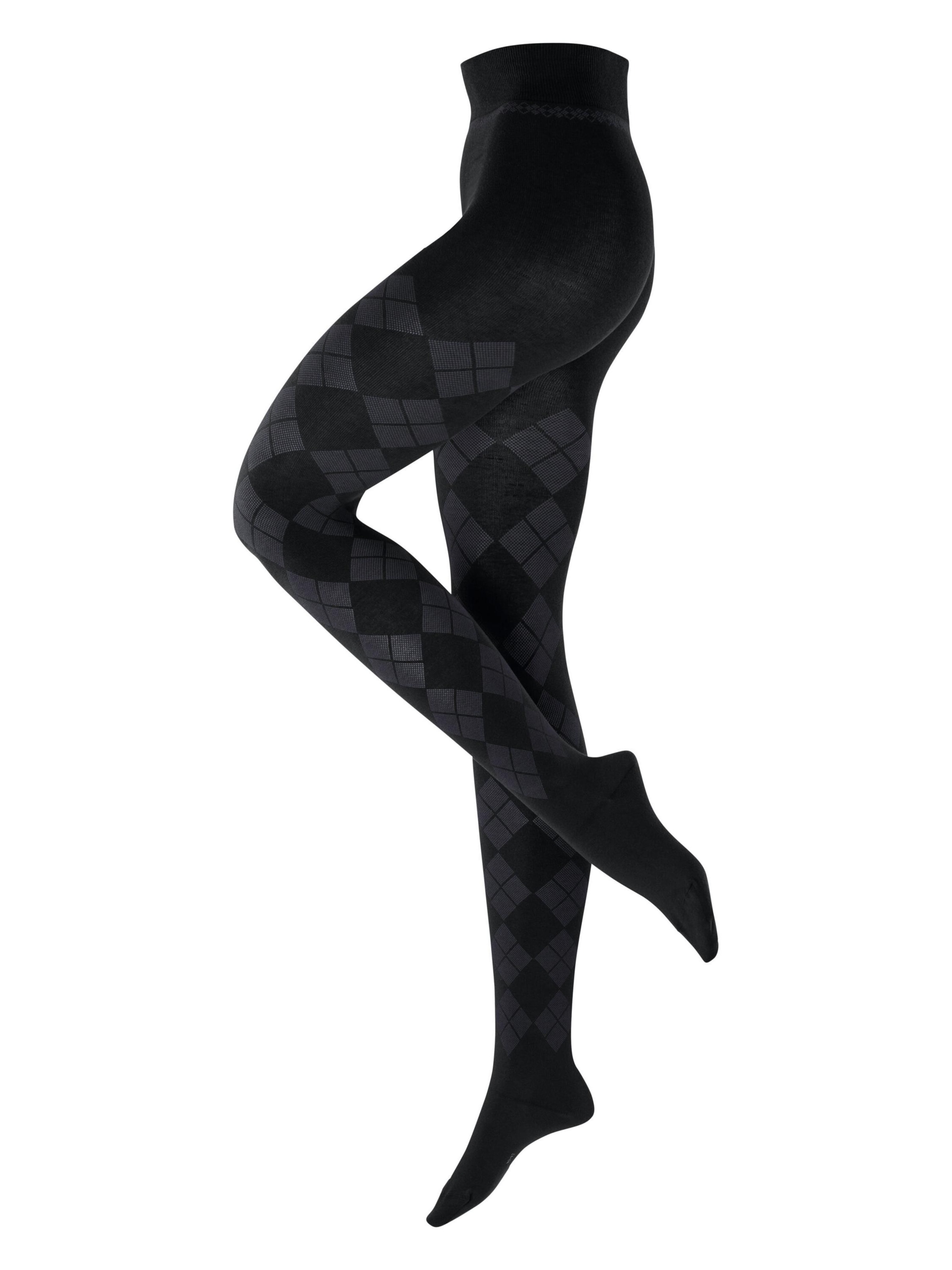 BURLINGTON Strumpfhose 'Elegant Essence'‌‌‌‌‌‌ in Schwarz: Vorderseite