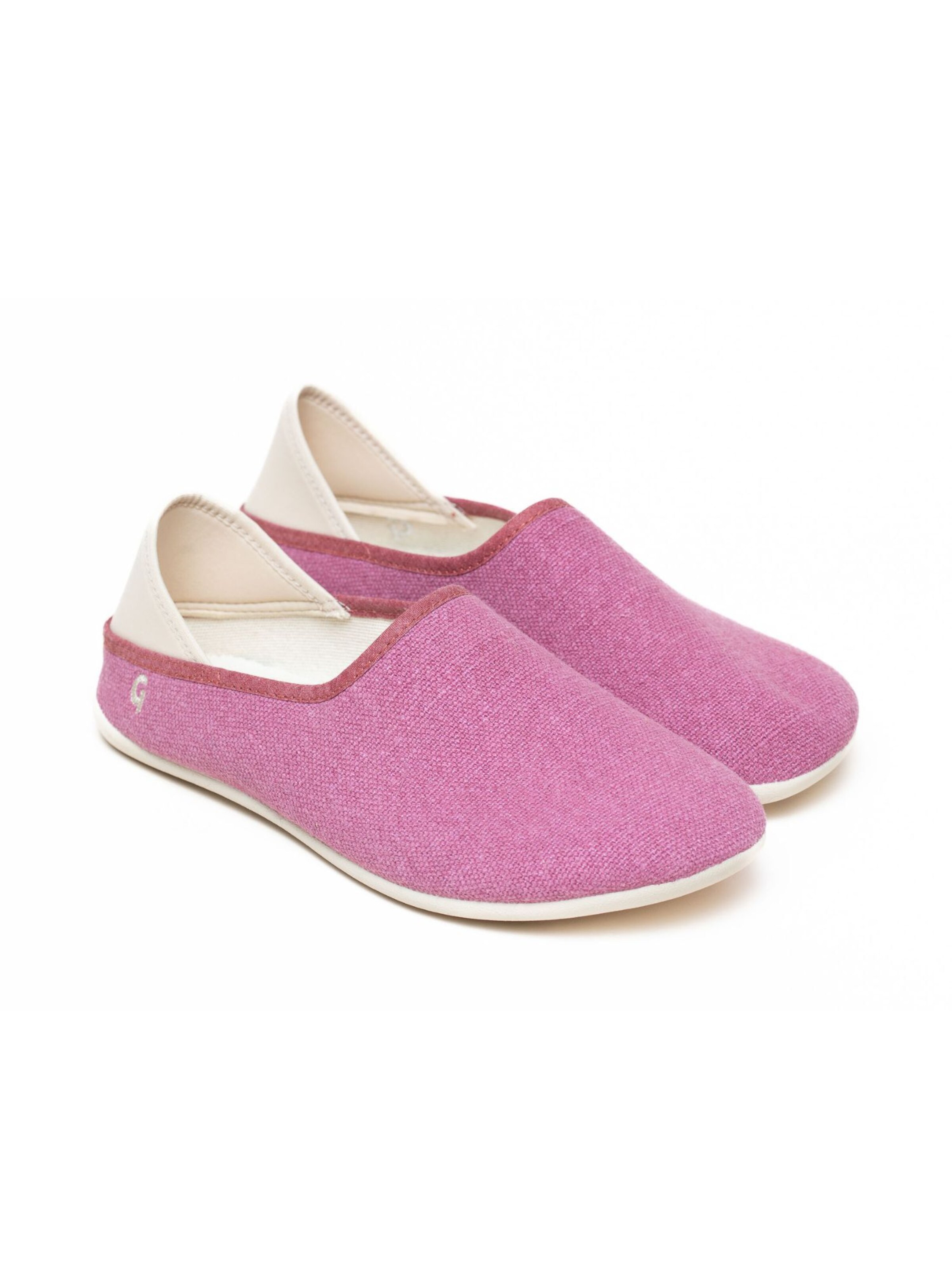 Gottstein Espadrilles 'Espadrille Linen Slip-On' in Pink