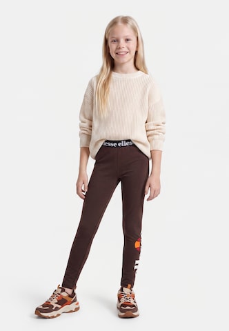 Skinny Leggings 'Fabi 2' di ELLESSE in marrone: frontale