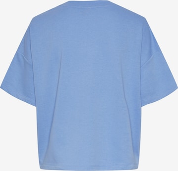 PIECES Bluzka sportowa 'CHILLI' w kolorze niebieski