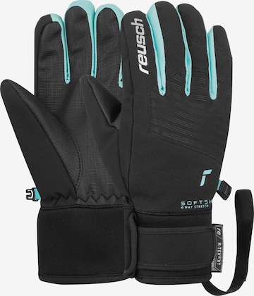 REUSCH Gloves 'Simon' in Blue: front