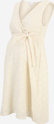 MAMALICIOUS Sukienka 'MLLOVA' w kolorze biały: przód
