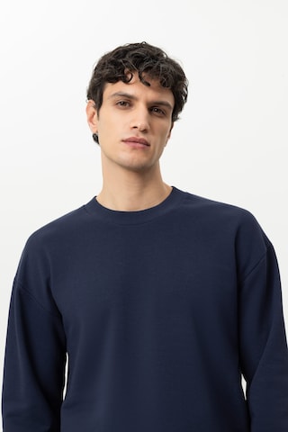 Mey Sweatshirt 'Terry Essentials' in Blau