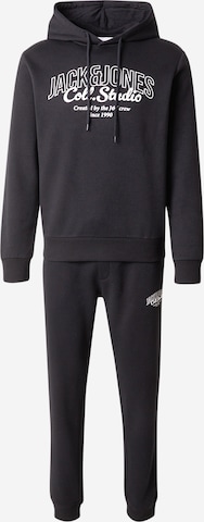 JACK & JONES - Ropa para correr 'JJMakoto' en negro: frente