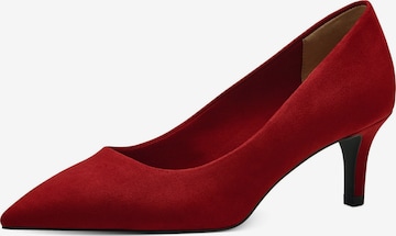 TAMARIS - Zapatos con plataforma en rojo: frente