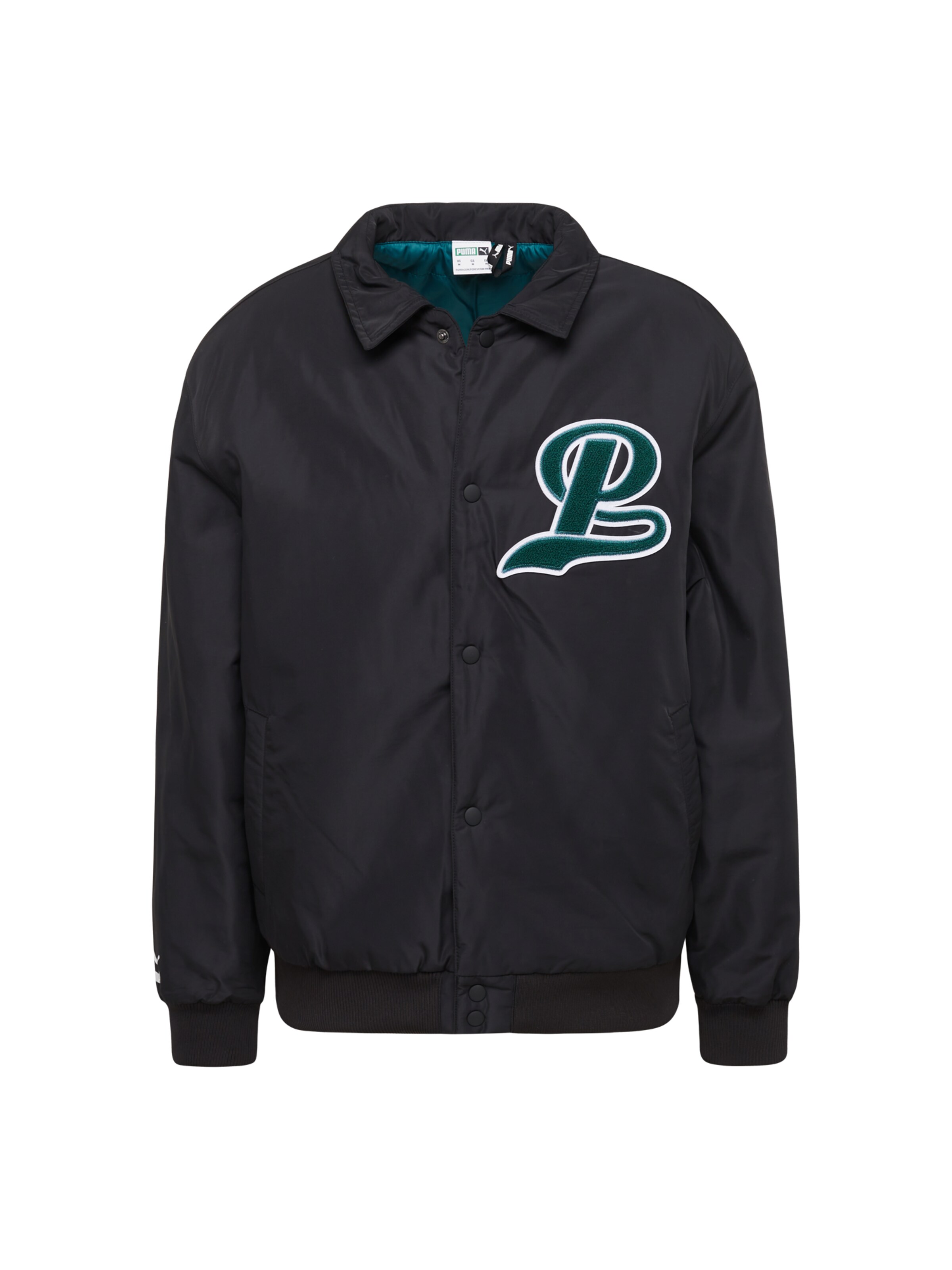 Veste mi-saison PUMA en noir : devant