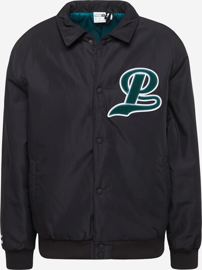 PUMA Sportjas in de kleur Smaragd / Zwart / Wit, Productweergave
