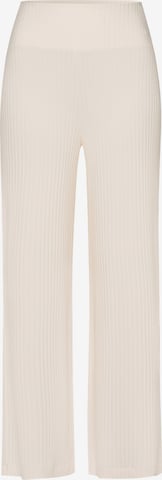 Pantalon 'Michelle' Les Lunes en blanc : devant