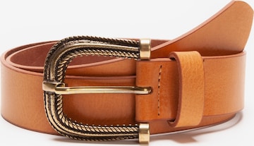 Ceinture 'Cologne' BA98 en marron : devant