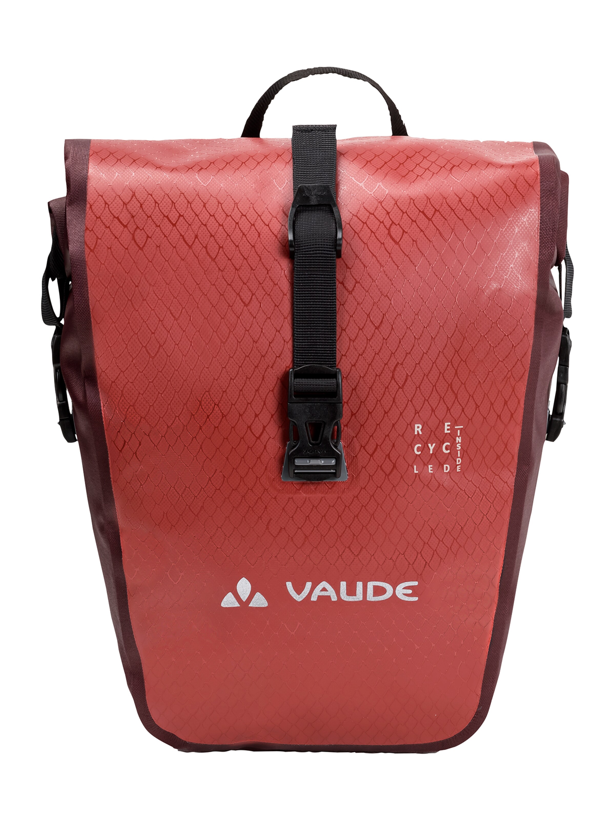 VAUDE Vorderradtaschen 'Aqua Front' in Rot: Vorderseite