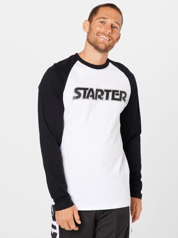 Starter Black Label Shirt in White: front