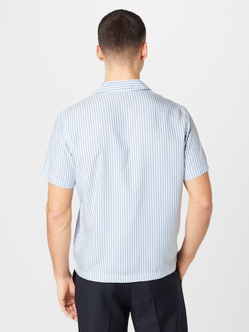 Harmony Paris Regular fit Button Up Shirt 'CHRISTOPHE' in Blue