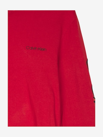 Calvin Klein Langarmshirt S in Rot