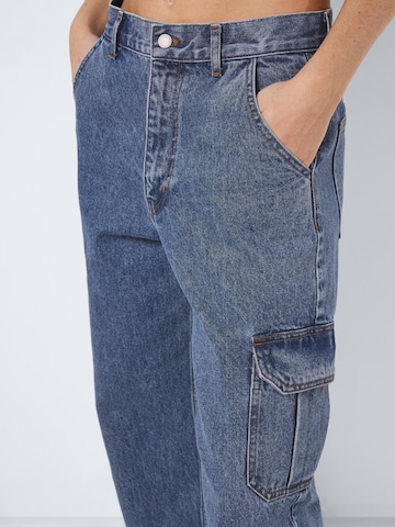 Loosefit Jeans cargo 'Alexa' Noisy may en bleu