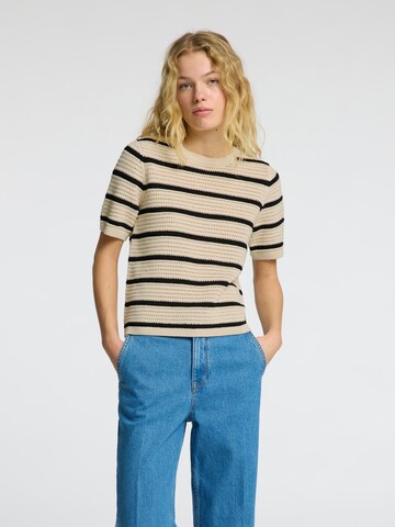 Pullover 'SLFVINNA' di SELECTED FEMME in beige