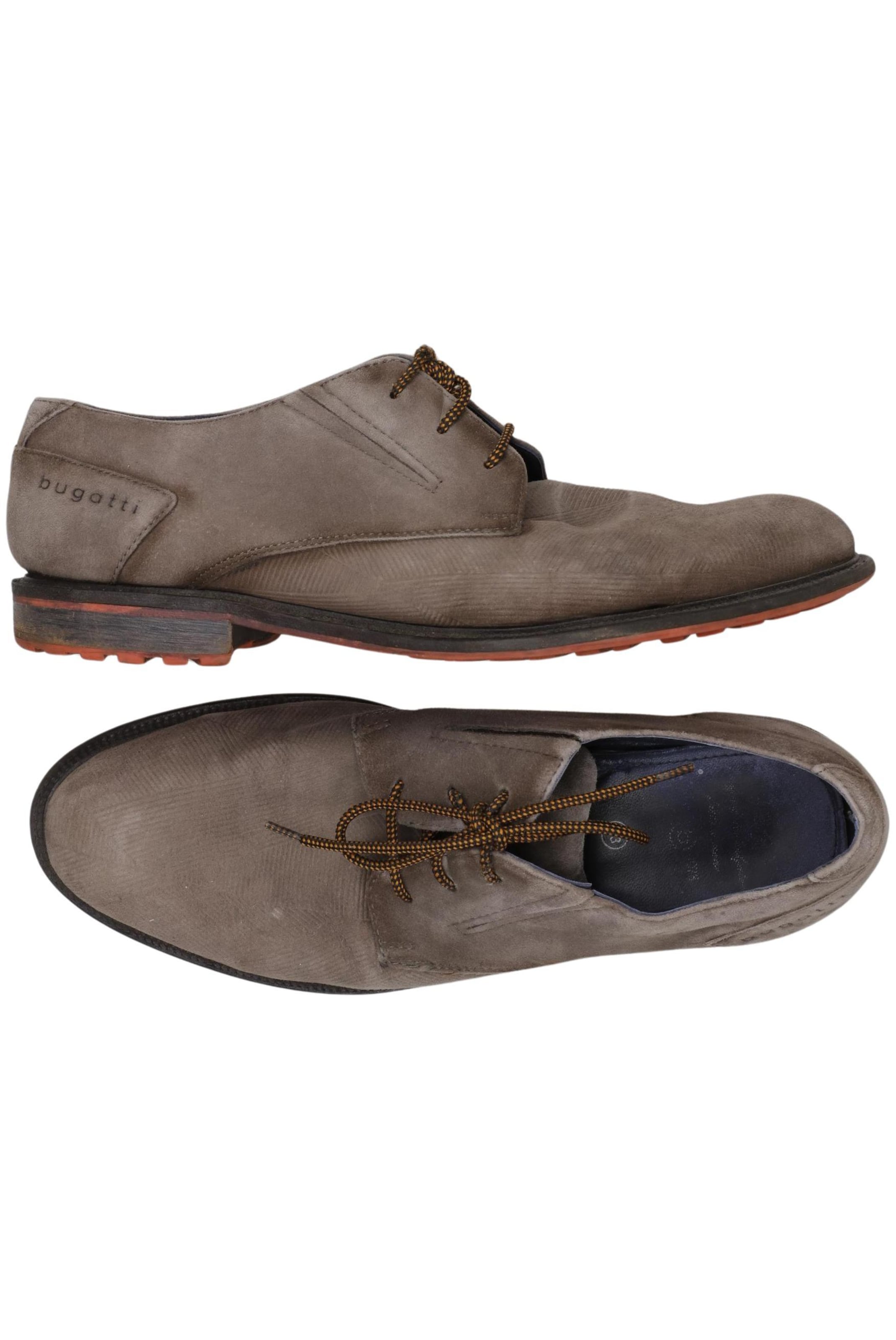 bugatti Halbschuh 43 in Grau: Vorderseite