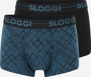 SLOGGI Boxershorts 'men Go' in Blauw: voorkant