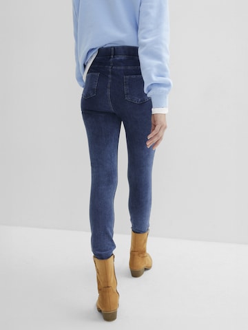 bonprix Slimfit Leggings in Blau