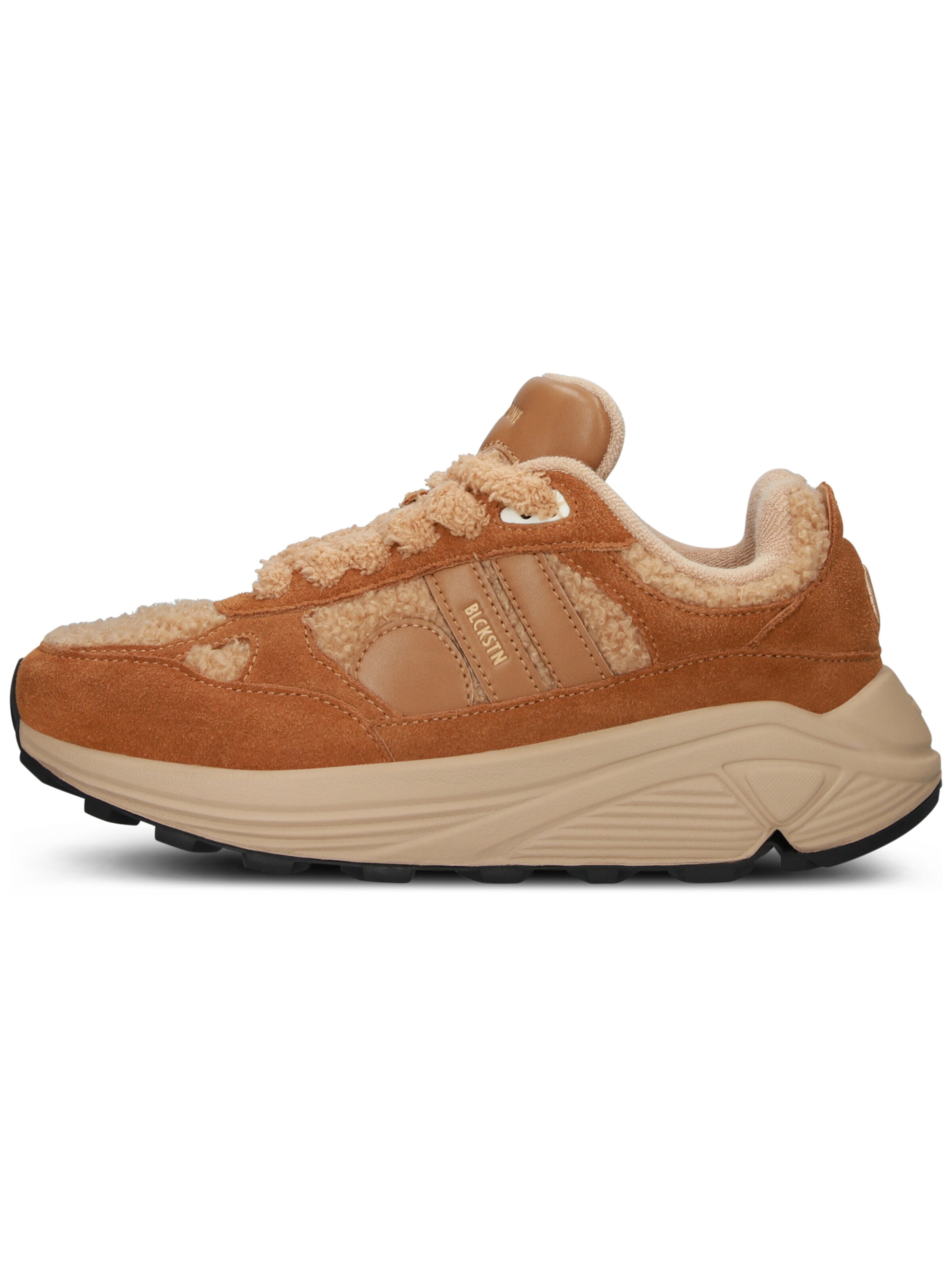 BLACKSTONE Platform trainers 'V-RILEY' in Brown