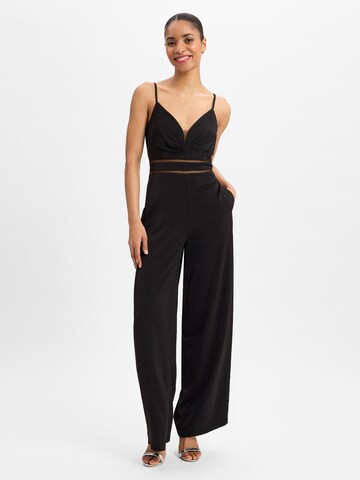 Vera Mont Jumpsuit in Zwart: voorkant