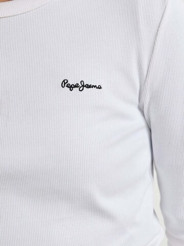 Pepe Jeans - Camiseta 'Betina' en blanco