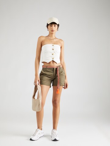 ONLY - regular Pantalón chino 'ONLGeorgia' en verde