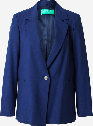 UNITED COLORS OF BENETTON Blazer in Blue: front