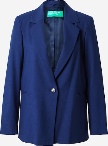 UNITED COLORS OF BENETTON Blazer in Blue: front