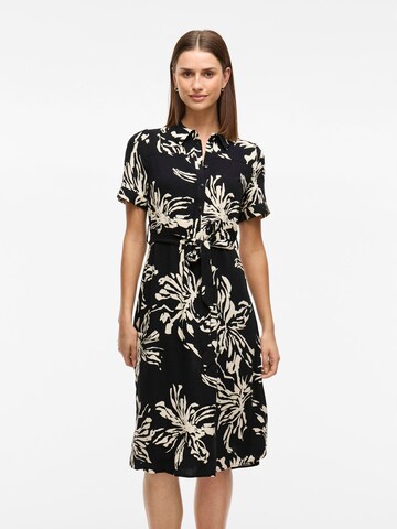 Robe-chemise 'VIAla' VILA en noir : devant