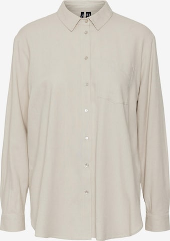 Camicia da donna 'Mymilo' di VERO MODA in beige: frontale