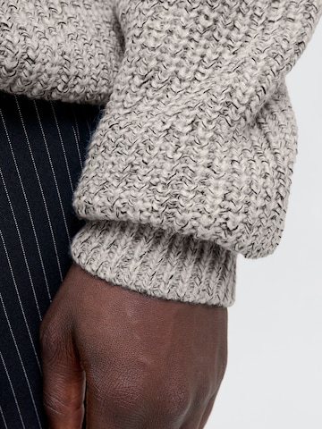 JACK & JONES Pullover 'JORBLEECKER' i hvid