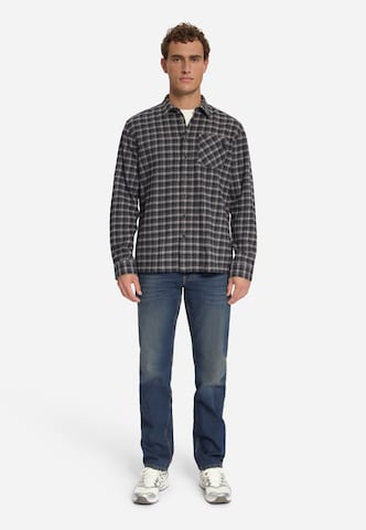 No Excess Regular fit Button Up Shirt in Black