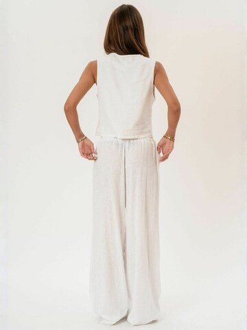 It's May Regular Trousers ' Luna ' in White