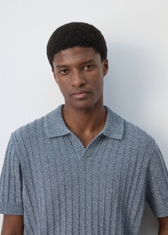 MANGO MAN Pullover 'Estreta' in Blau