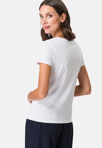 zero Shirt mit Motivprint in Weiß
