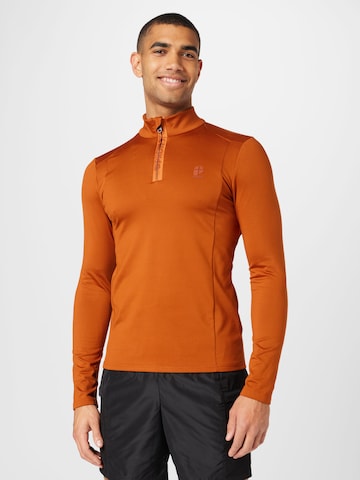 PROTEST Athletic Sweatshirt 'WILL' in Orange: front