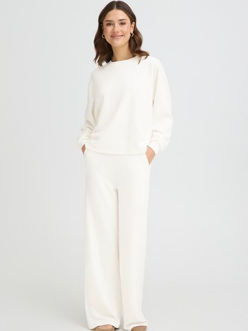 Fransa Regular Панталон 'FRAURORA' в бяло