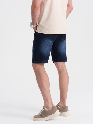 Ombre Regular Jeans in Blauw