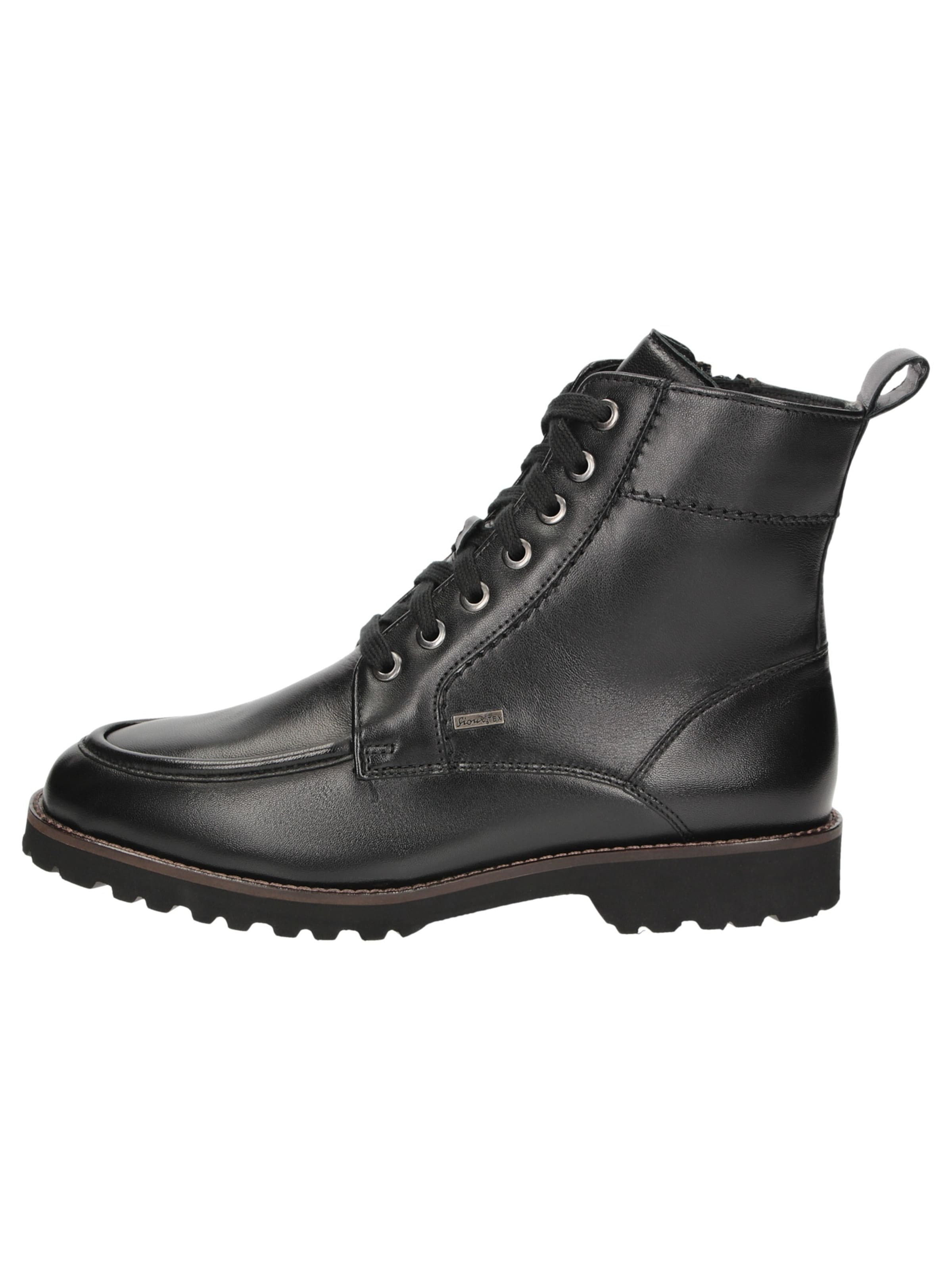 Bottines à lacets 'Merdit-759-TEX-WF-H' SIOUX en noir