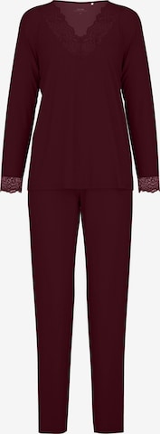 CALIDA Pajama 'Elegant Dreams' in Purple: front