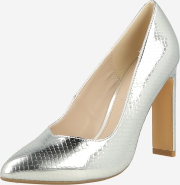 BUFFALO Pumps 'JOLIE' i silver: framsida